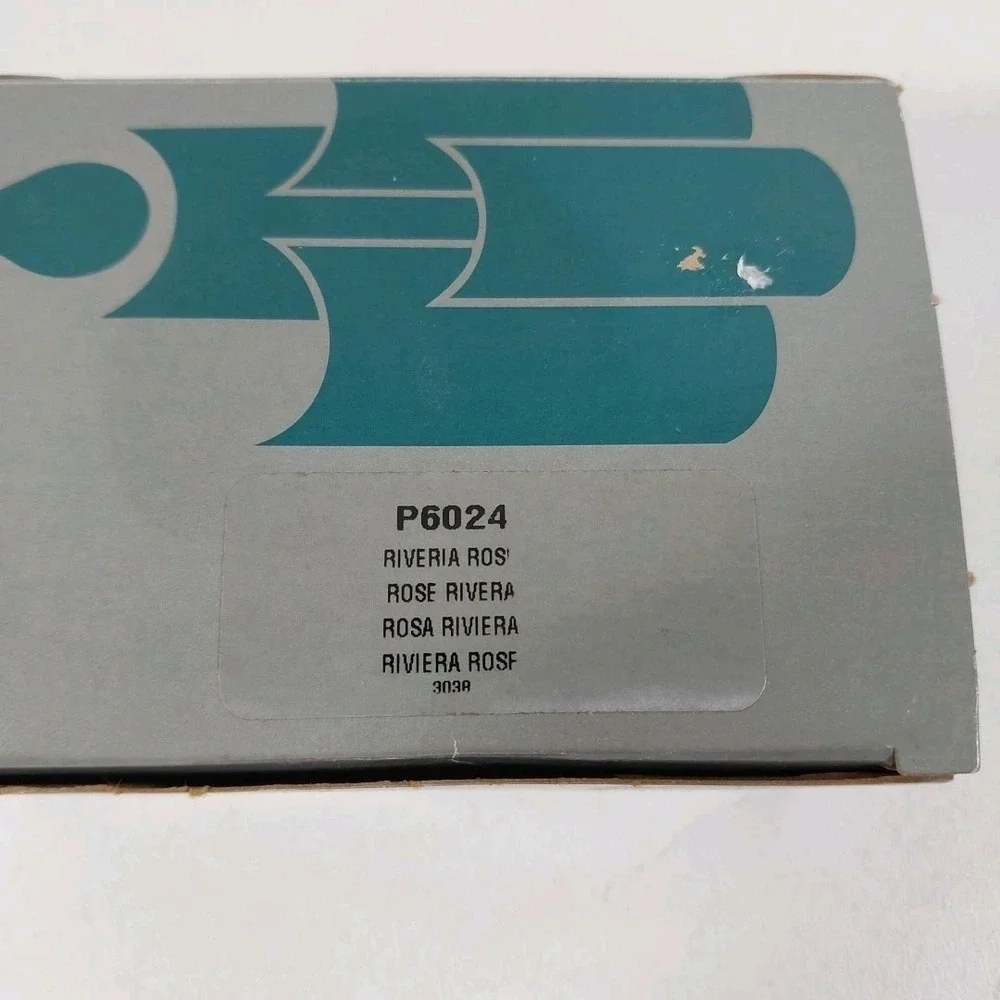 NOS Vintage PartyLite Riveria Rose‎ Votive Candles Set Of 6  P6024